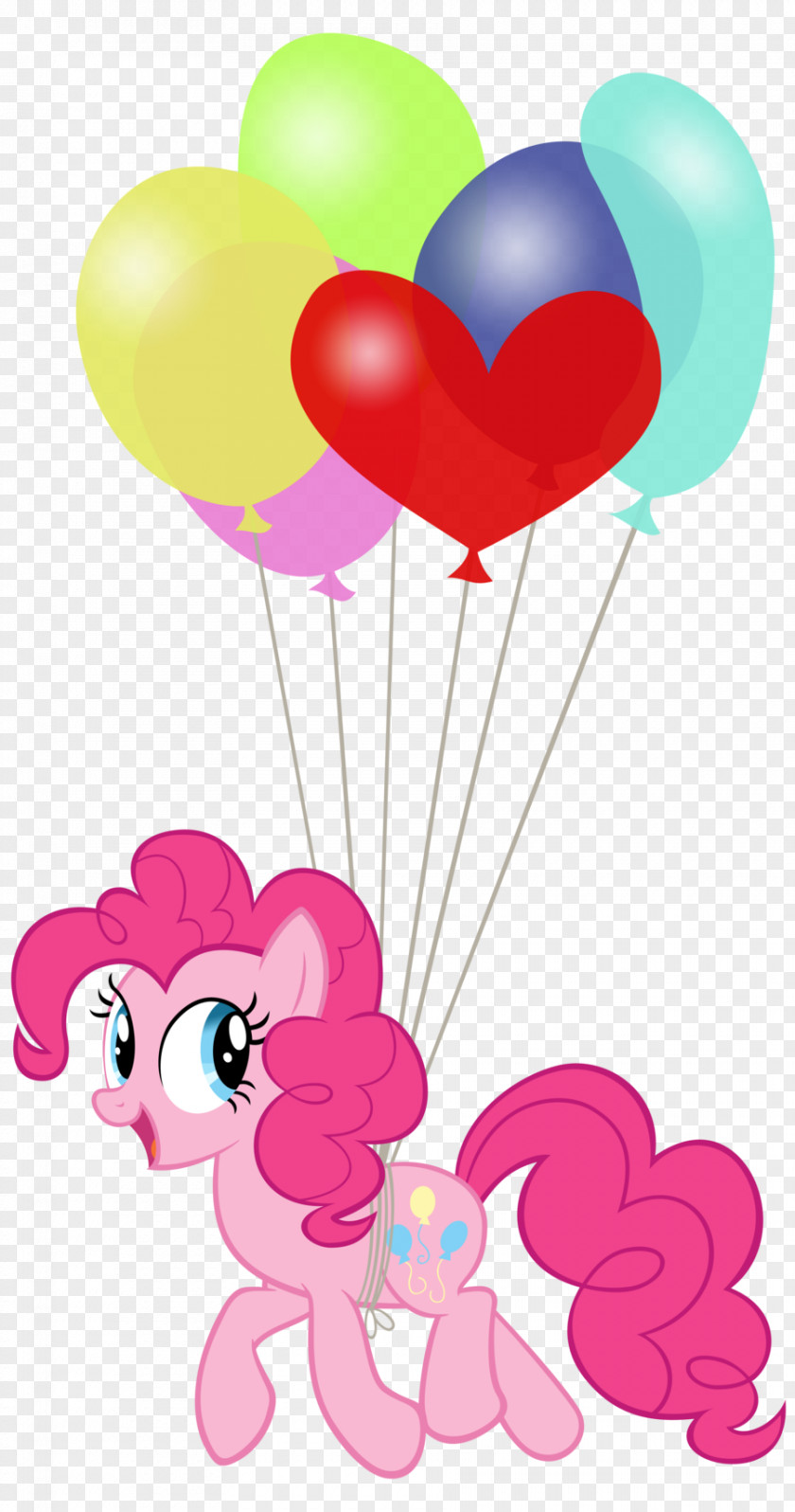 Vday Pinkie Pie Pony Rainbow Dash Balloon Twilight Sparkle PNG