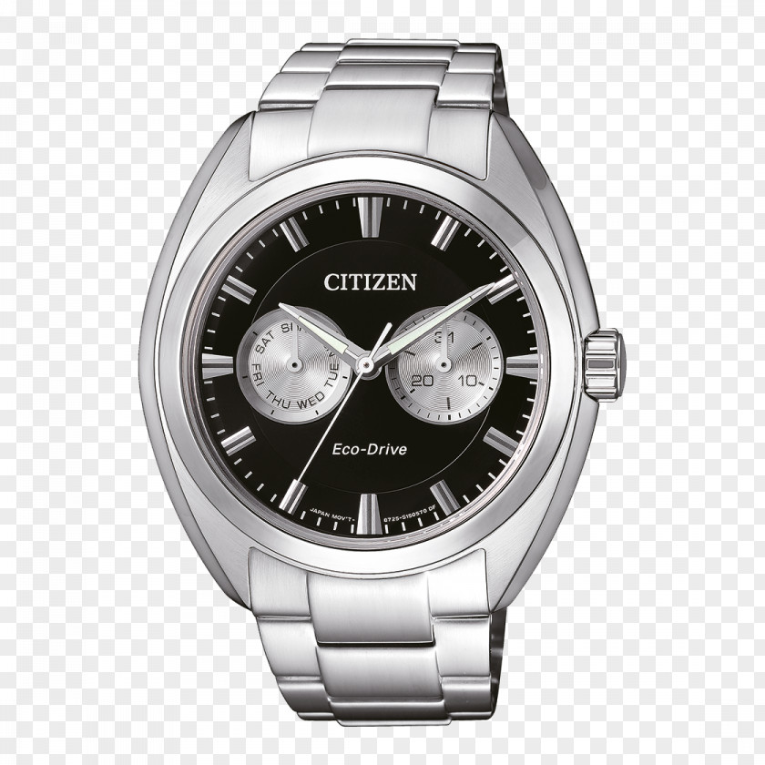 Watch Eco-Drive Citizen Holdings Water Resistant Mark Chronograph PNG