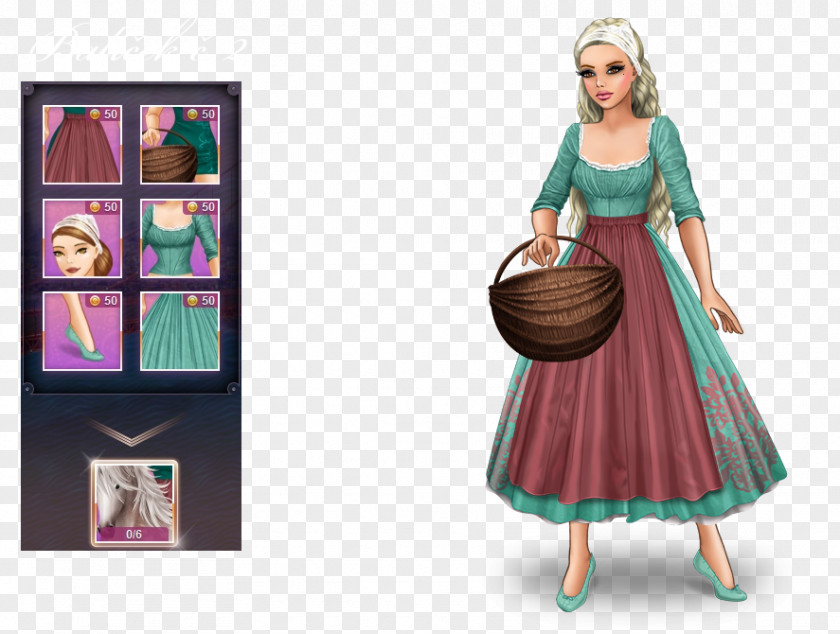 Barbie Patience Fashion Design Cinderella PNG