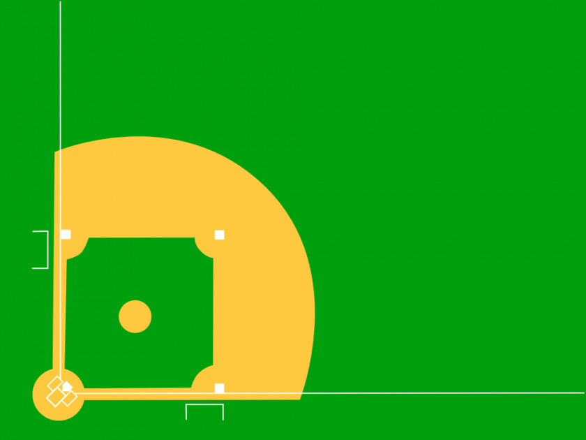 Blank Baseball Field Diagram Clip Art PNG