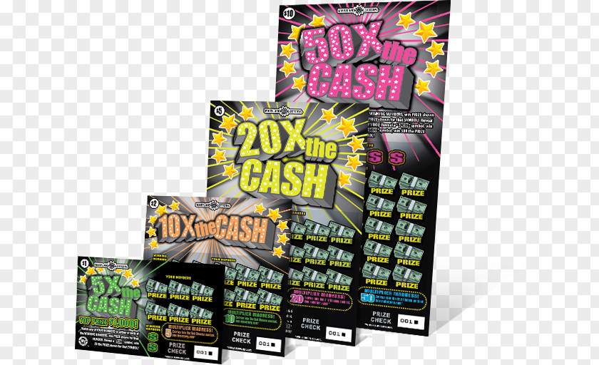 Fantastic Lottery Tickets In Bars Maryland Scratchcard Prize PNG