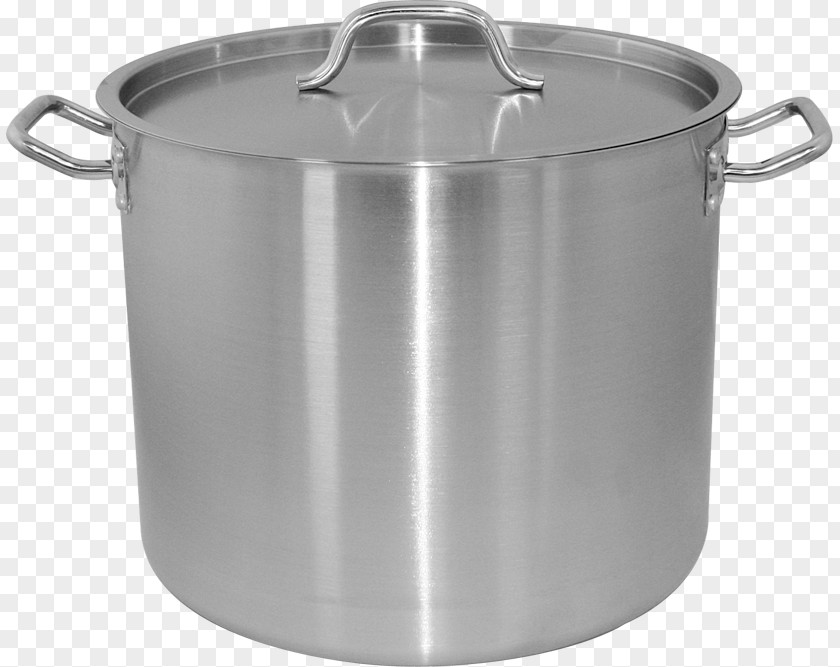 Kettle Stock Pots Lid Olla Stainless Steel PNG