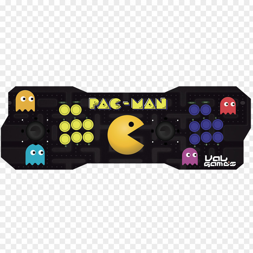 Modular Connector Pac-Man XBox Accessory PlayStation Game Controllers Video PNG