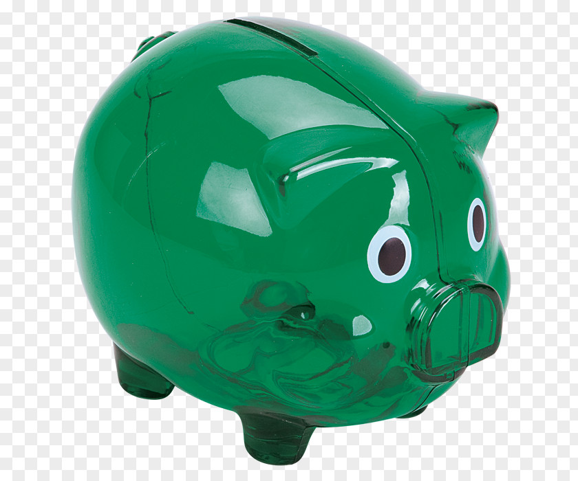 Piggy Bank Green Teal Turquoise PNG