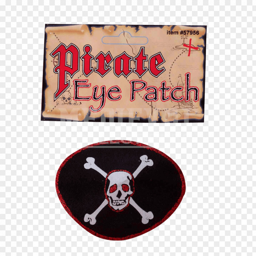 Pirate Eye Patch Eyepatch Piracy Logo Font PNG