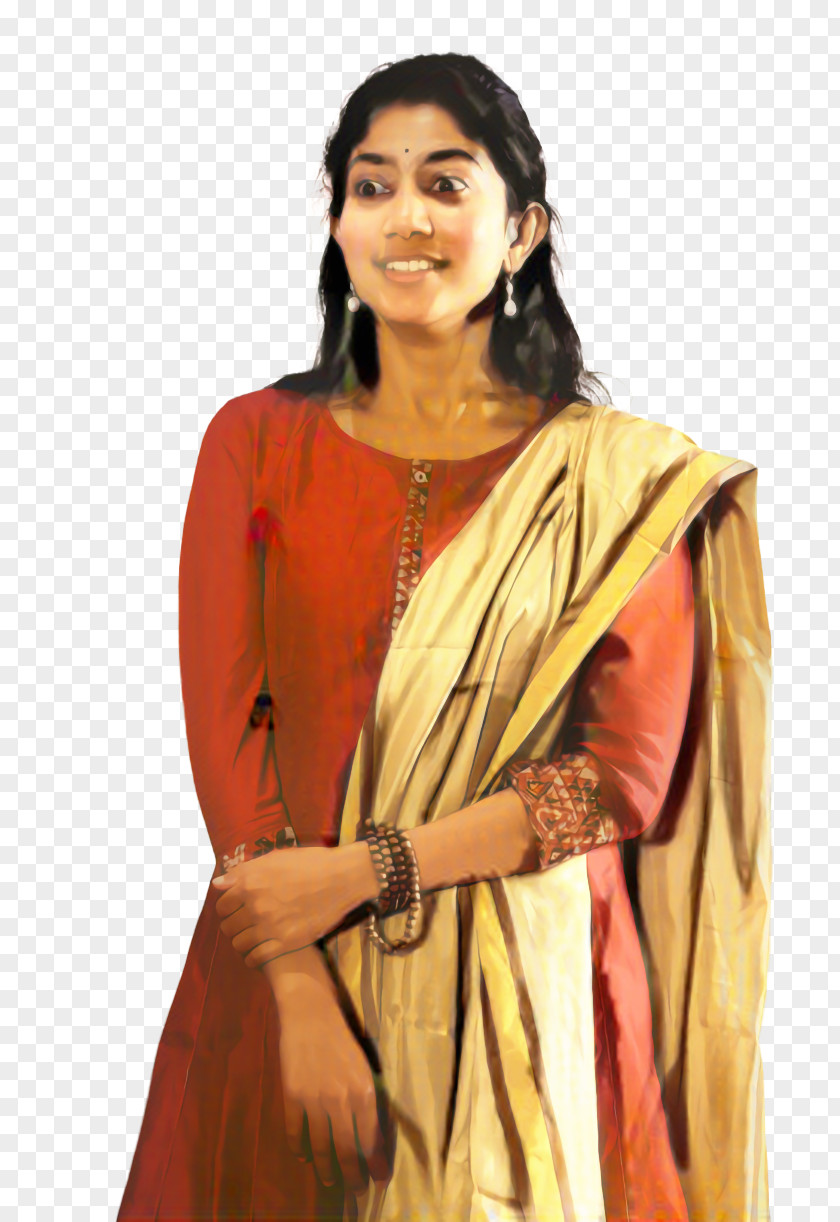 Silk Sari Textile Shoulder PNG