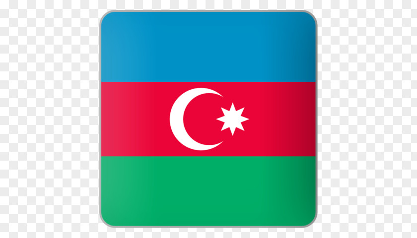 National Hero Of Azerbaijan Flag Square Illustration PNG