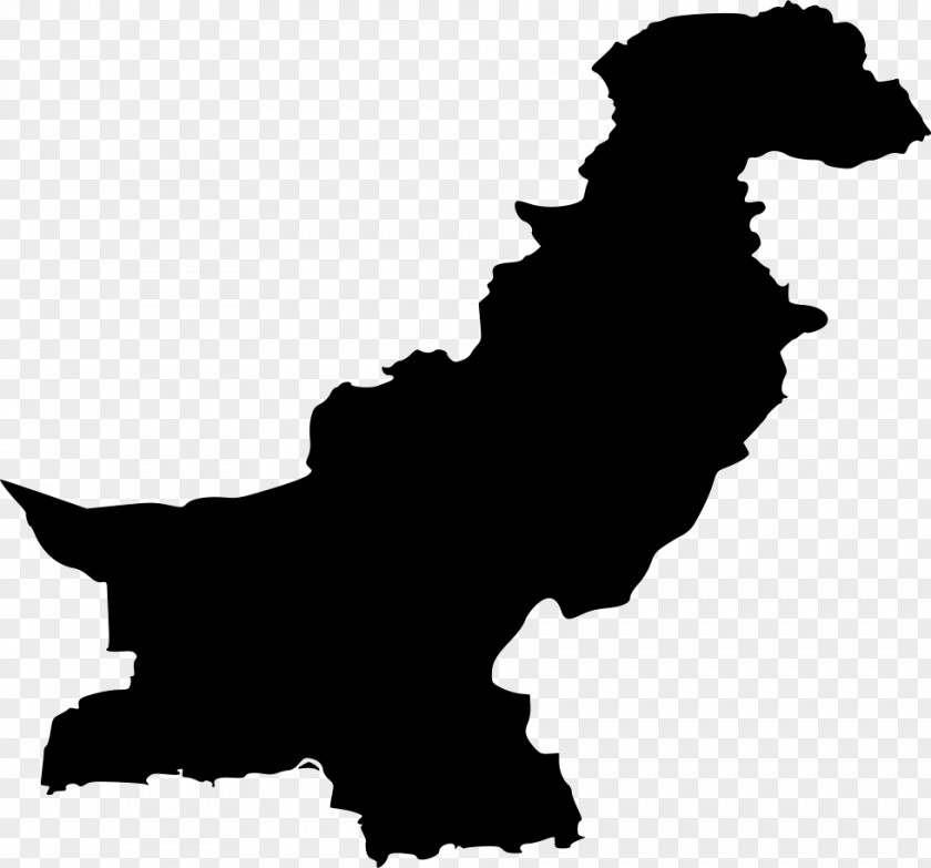 Pakistan Flag Of Blank Map Clip Art PNG
