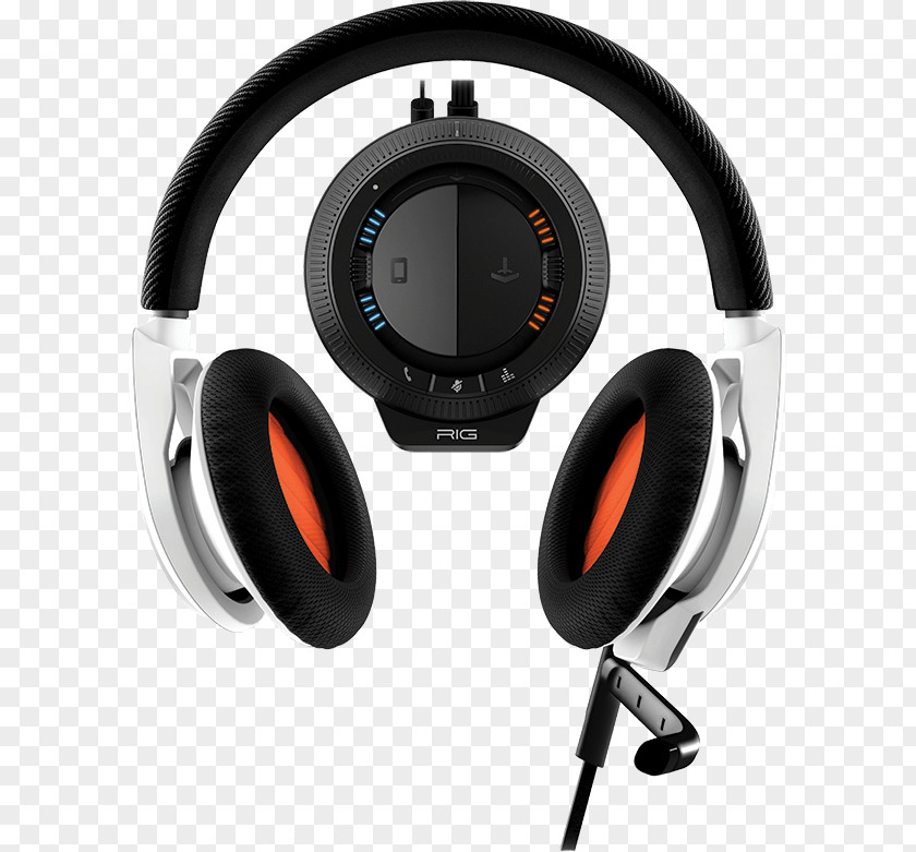PlayStation USB Headset Microphone Video Games Plantronics RIG 500E Headphones PNG