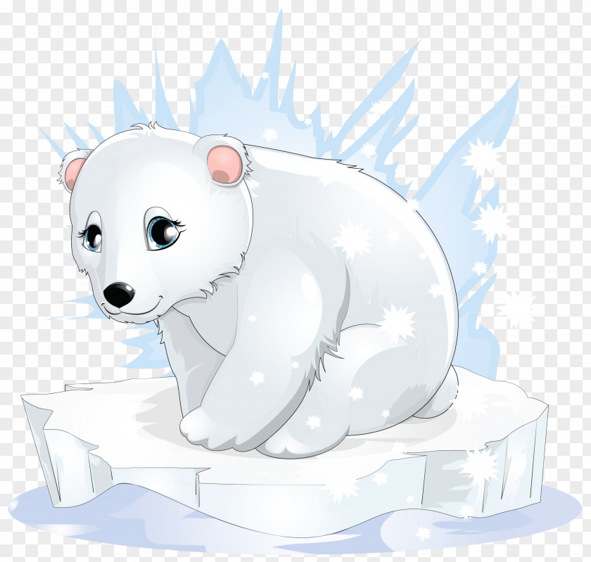 Transparent Polar Bear Clipart Cartoon Clip Art PNG