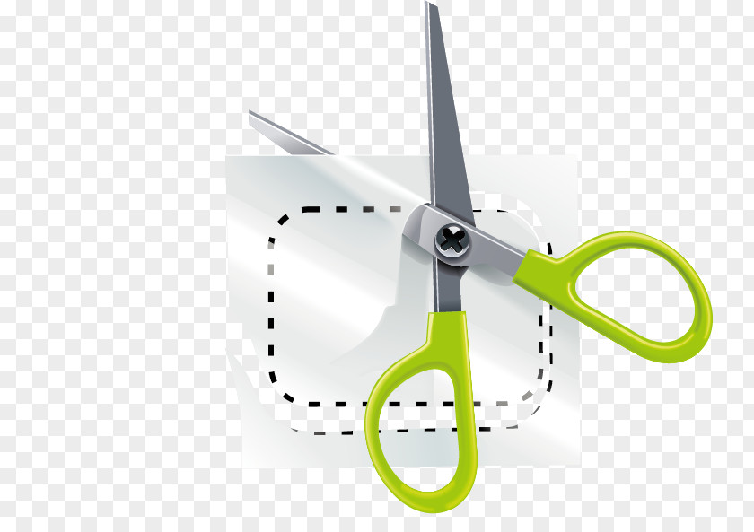 Vector Scissors Adobe Illustrator Icon PNG
