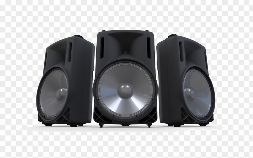 Black Speaker Loudspeaker Woofer PNG