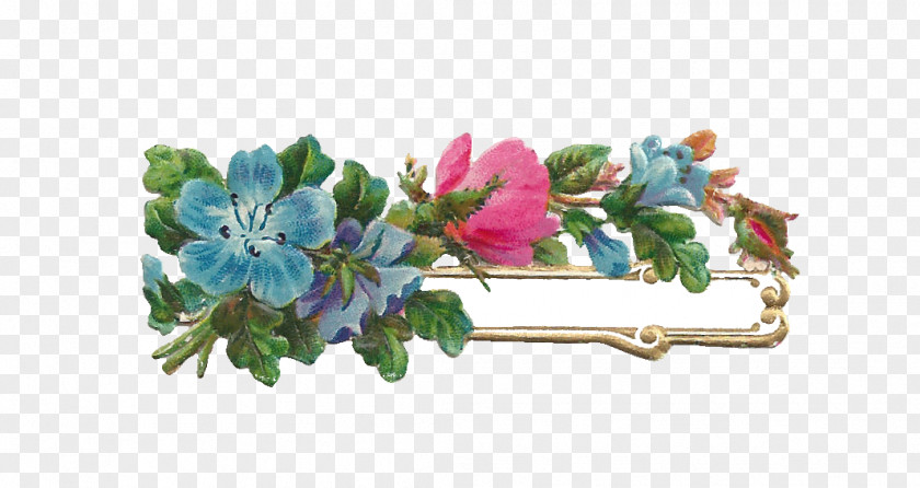 Blue Flowers Card Floral Design Flower Rose Antique Clip Art PNG