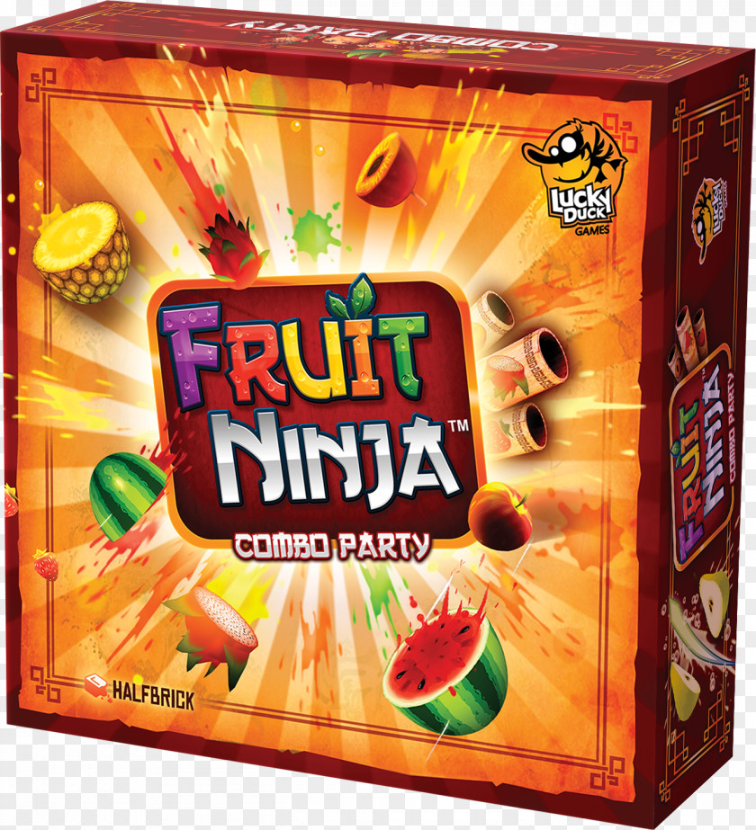 Fruit Ninja Party Game Board Player Card PNG