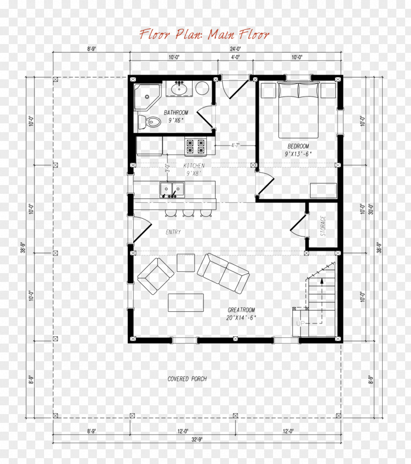 House Plan Floor Loft Open PNG