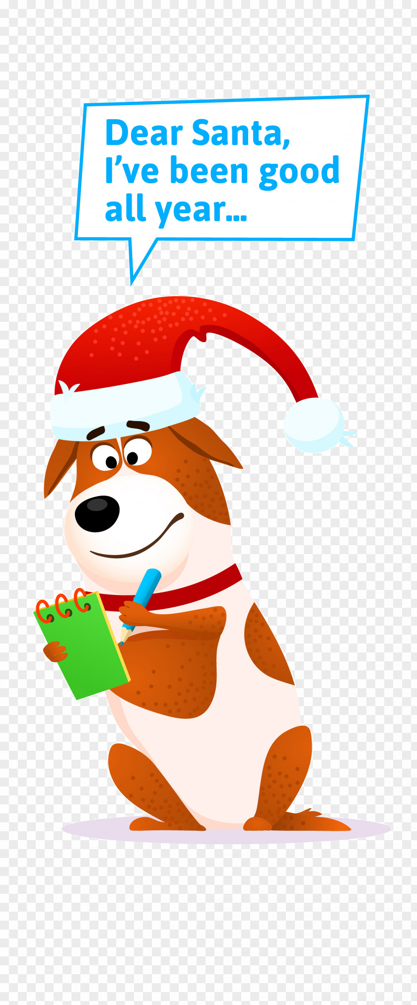 Search For Santa Paws Claus Illustration Christmas Day Cartoon Deer PNG