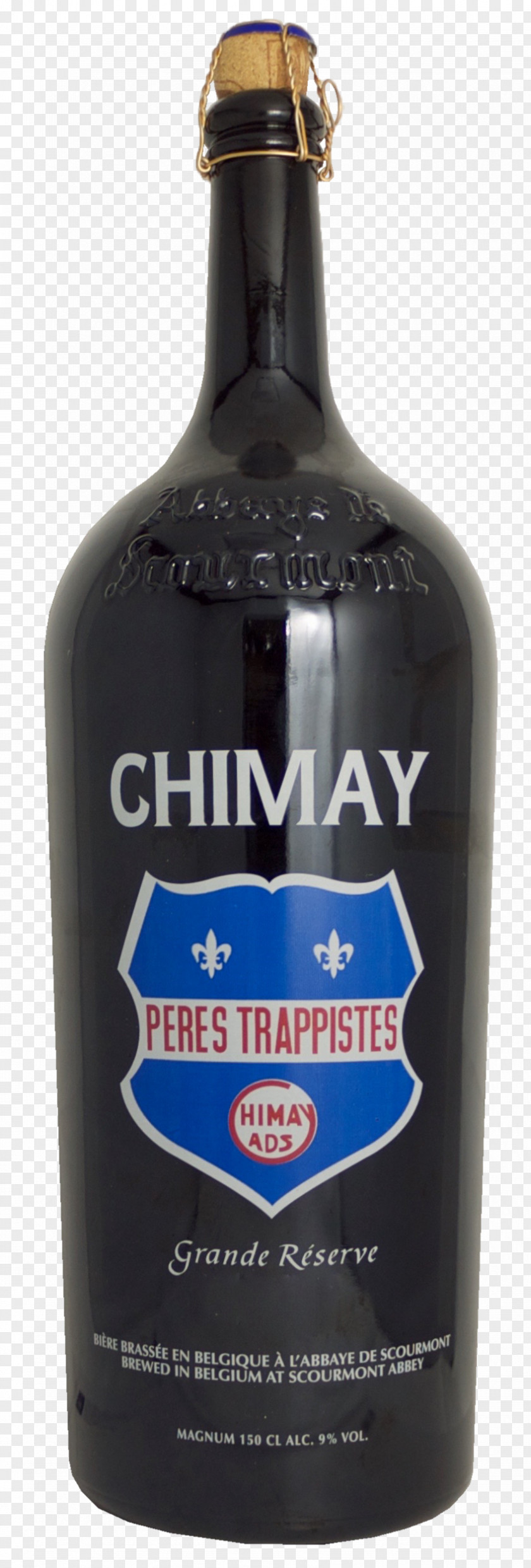 Beer Liqueur Bottle Wine Chimay PNG