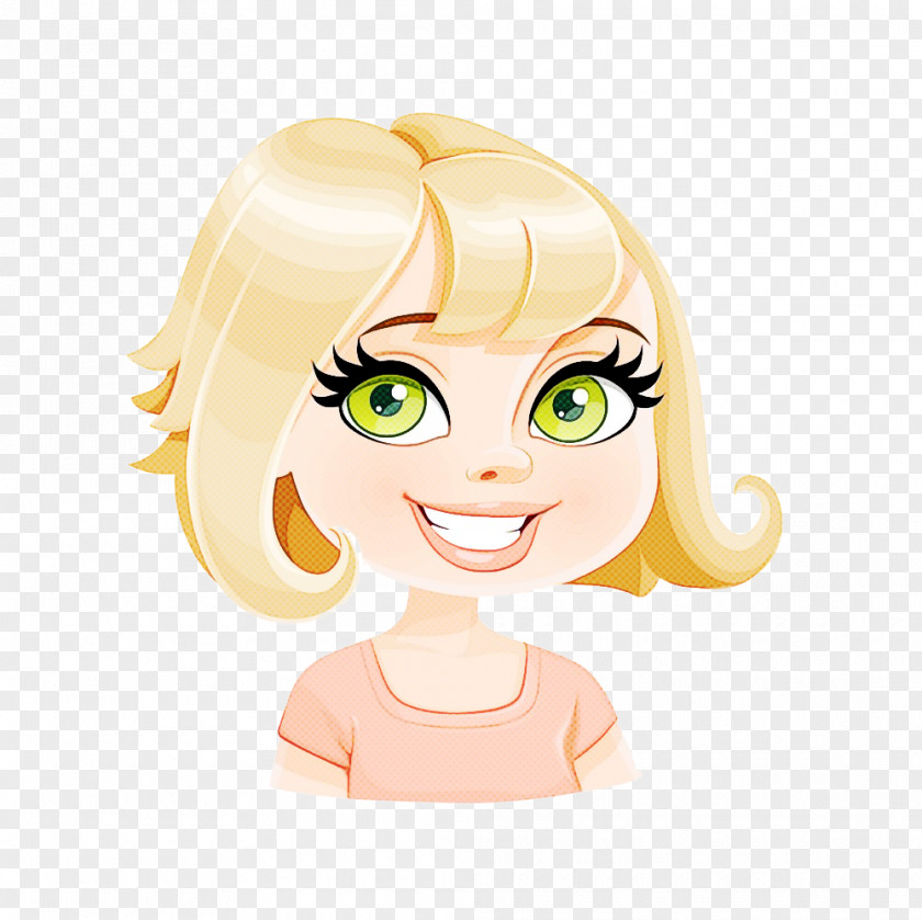 Cartoon Face Head Ear Animation PNG