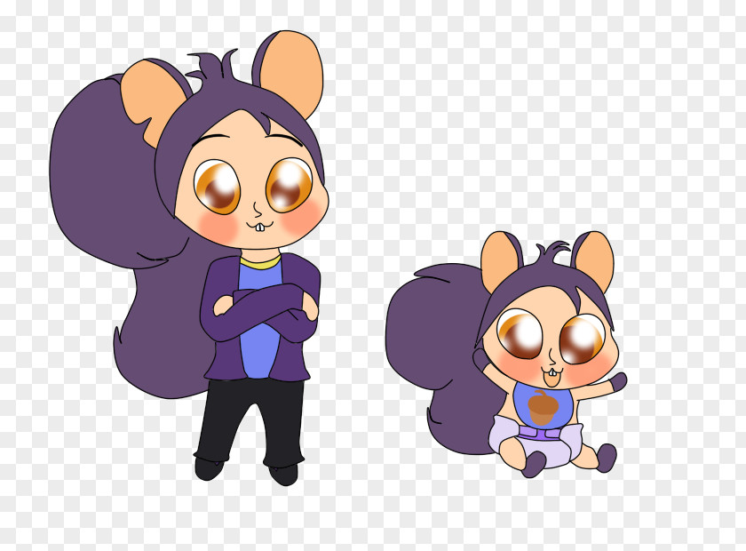 Cat Surly Mr. Feng Squirrel Raccoon PNG