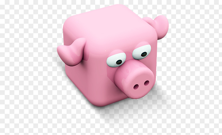 Piggy Pink Pig Like Mammal Snout PNG