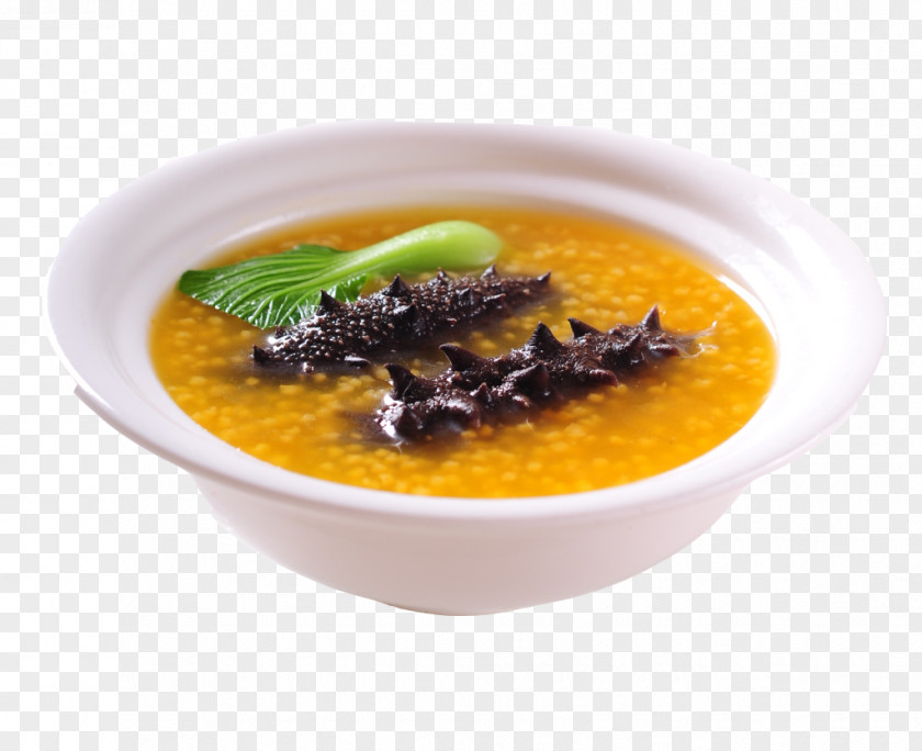 Sea Cucumber Congee Vegetarian Cuisine Food PNG