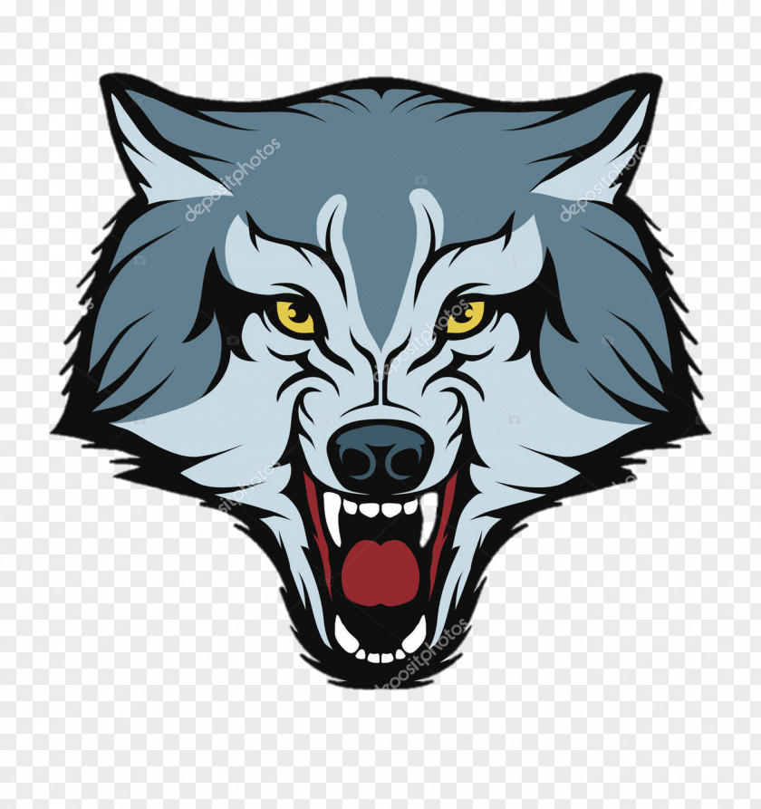 Wolf Gray Logo PNG