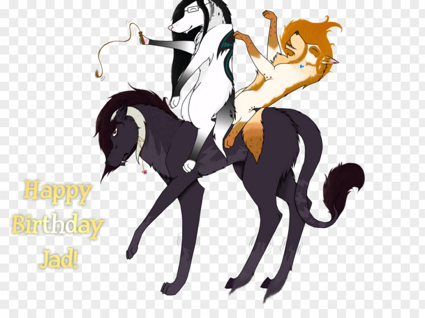 Wolf Spirit Horse Illustration Animated Cartoon Legendary Creature PNG