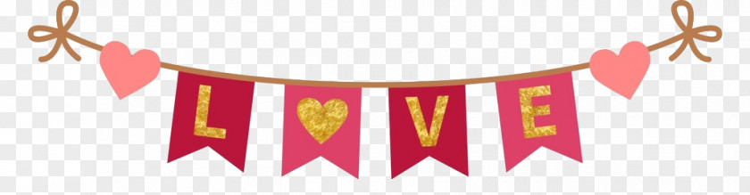 Another On Romantic Love Banner Bow Flag U5f14u65d7 Illustration PNG