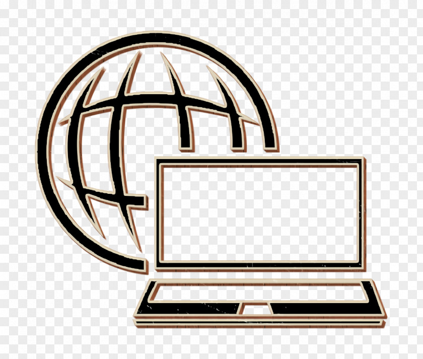 Education Icon Computer Connected To The Network Macbook PNG
