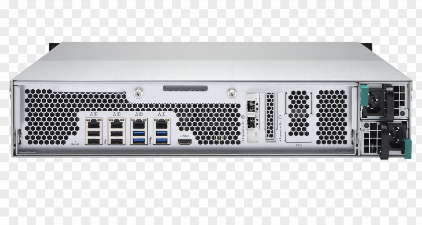 Rack Server QNAP TS-EC2480U-R2 Network Storage Systems Systems, Inc. TS-EC880U R2 NAS Ethernet LAN Aluminium Multi-core Processor PNG