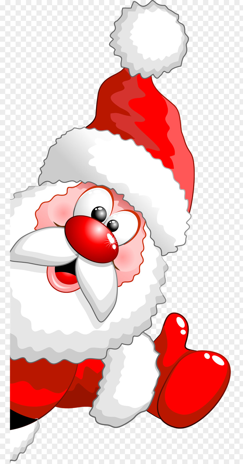 Santa Sleigh Claus Reindeer Christmas And Holiday Season Tree PNG