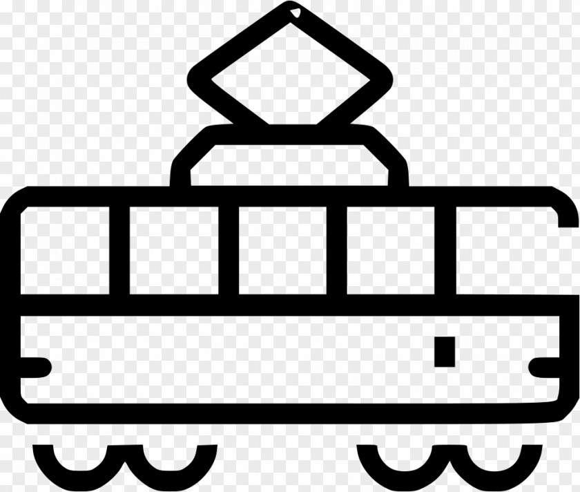 Tramway Outline Computer File PNG