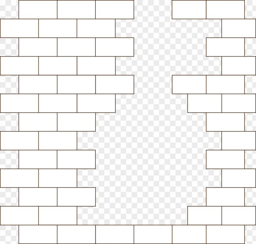 Brick Line Angle Material Font PNG