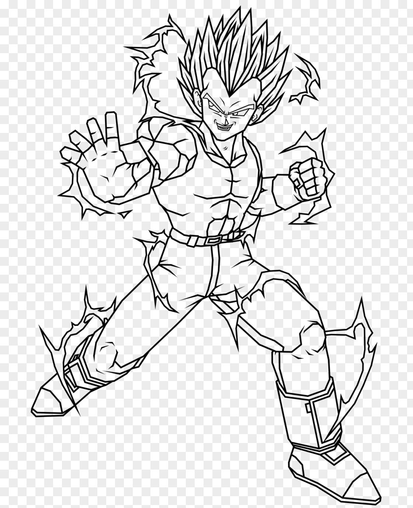 Goku King Vegeta Majin Buu Gogeta PNG