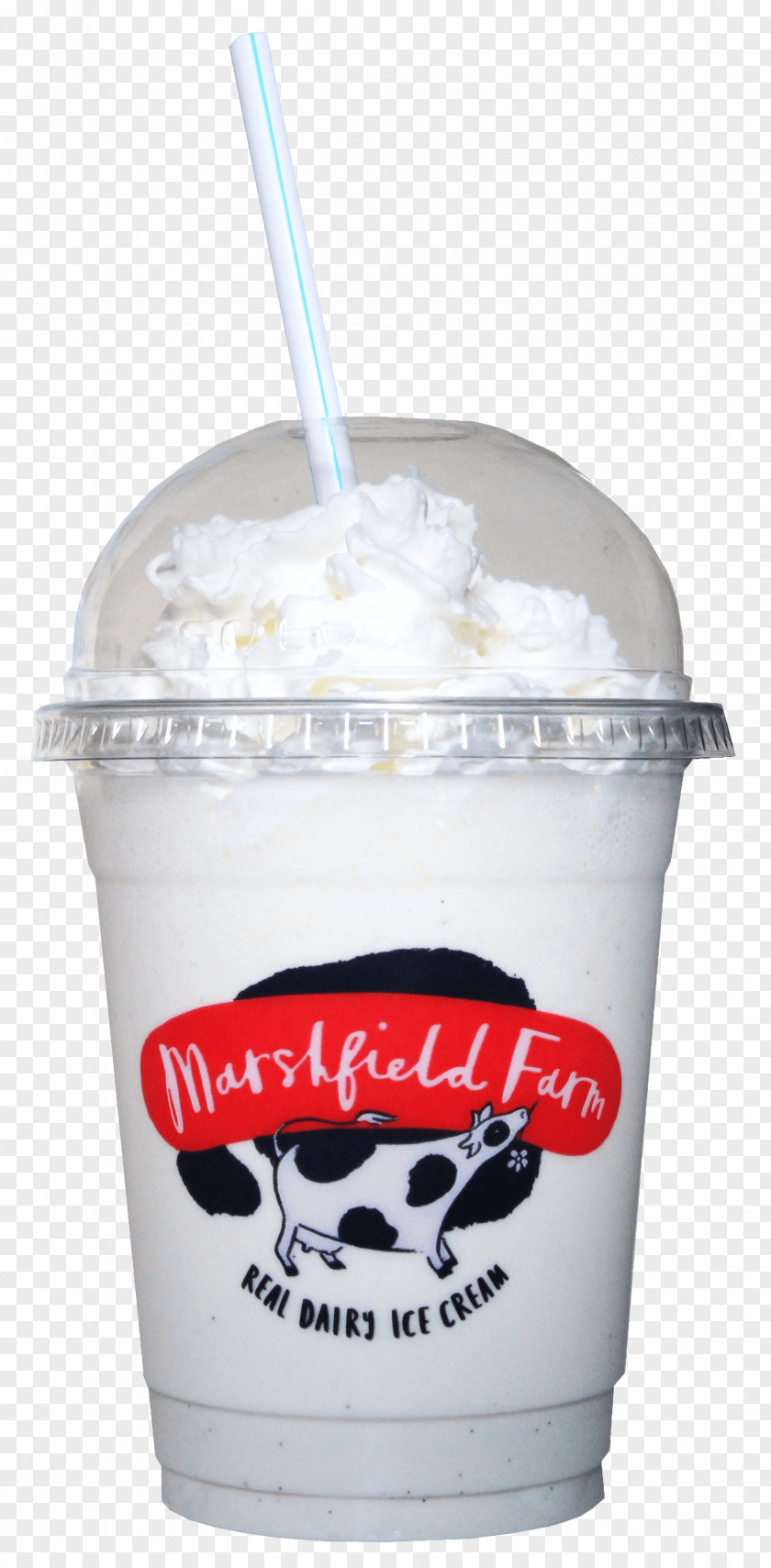 Ice Cream Marshfield Farm Milkshake Sundae PNG