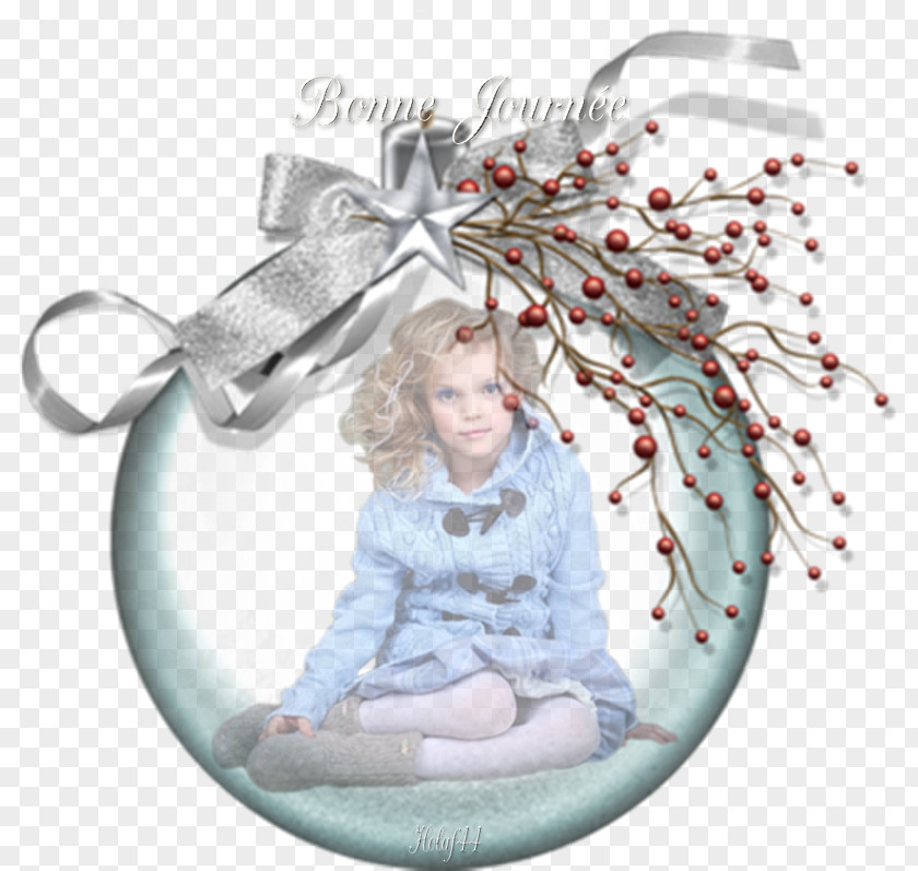 Christmas Ornament Bombka Tree Card PNG