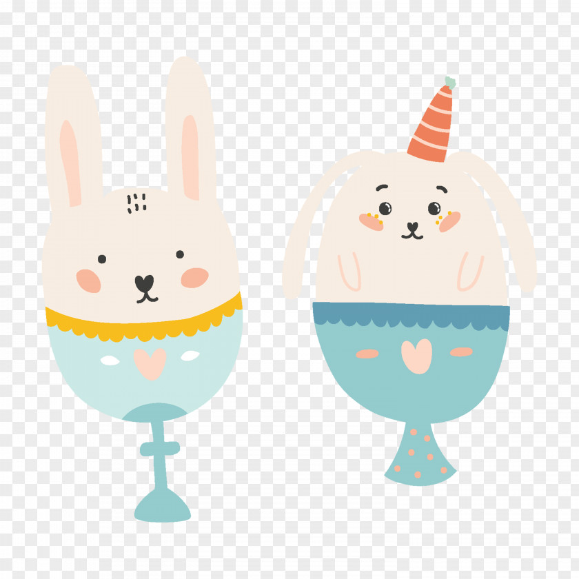 Cute Bunny Cartoon Images Graphic Design Illustration PNG