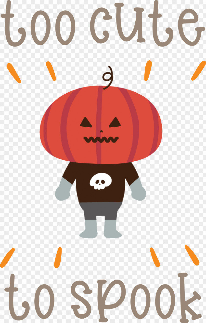 Halloween Too Cute To Spook Spook PNG