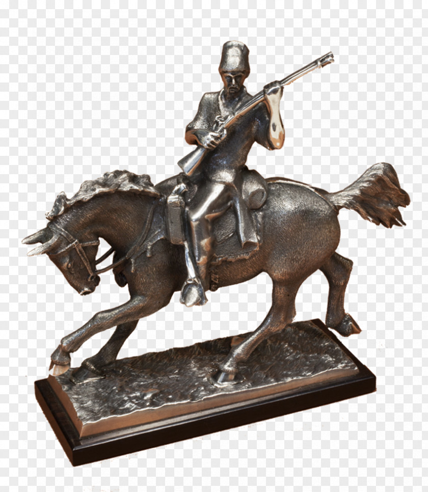 Horse Bronze Sculpture Knight PNG