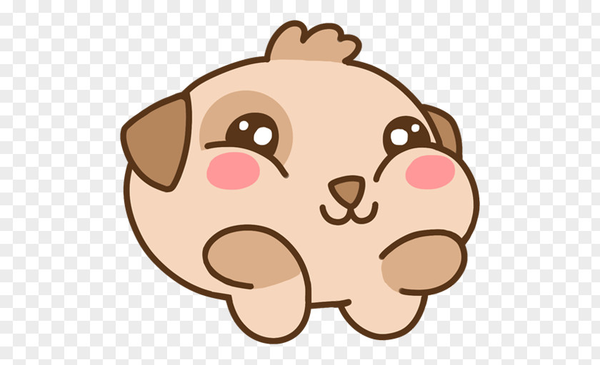 Puppy Sticker Telegram VKontakte Dog PNG