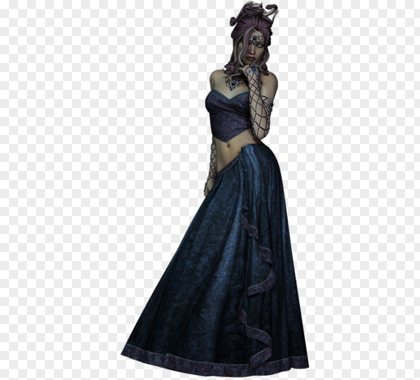 Quebec Costume Design Gown PNG