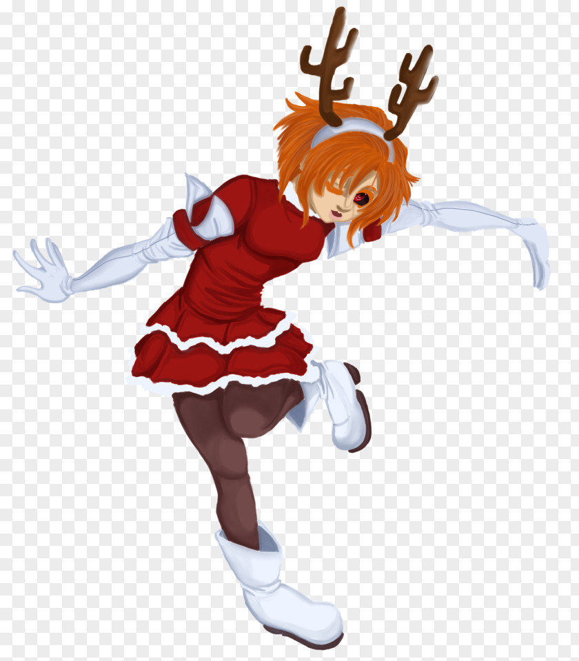 Reindeer Illustration Costume Cartoon Shoe PNG