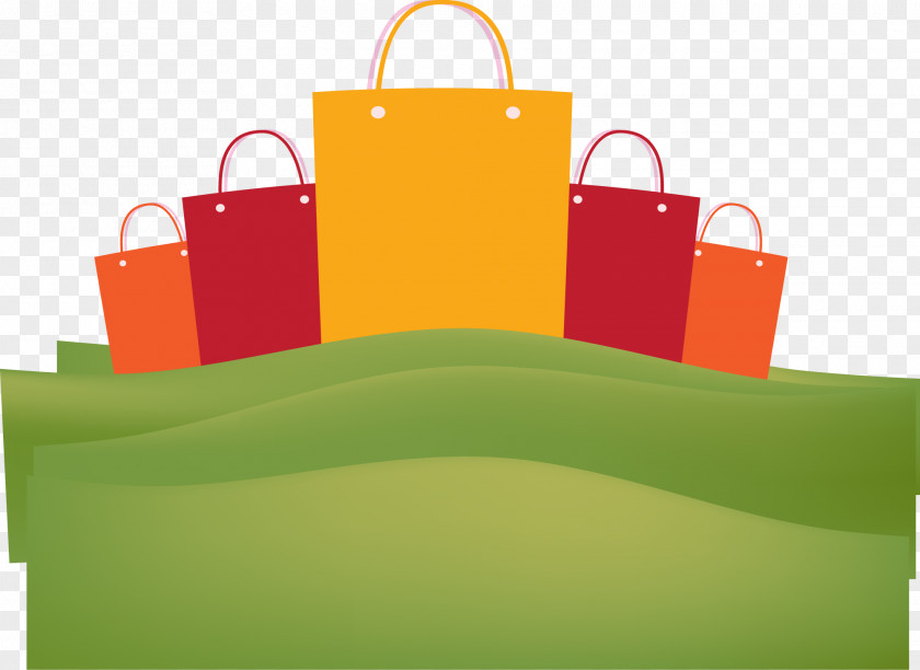 Vector Shopping Bags In Different Colors Reusable Bag PNG
