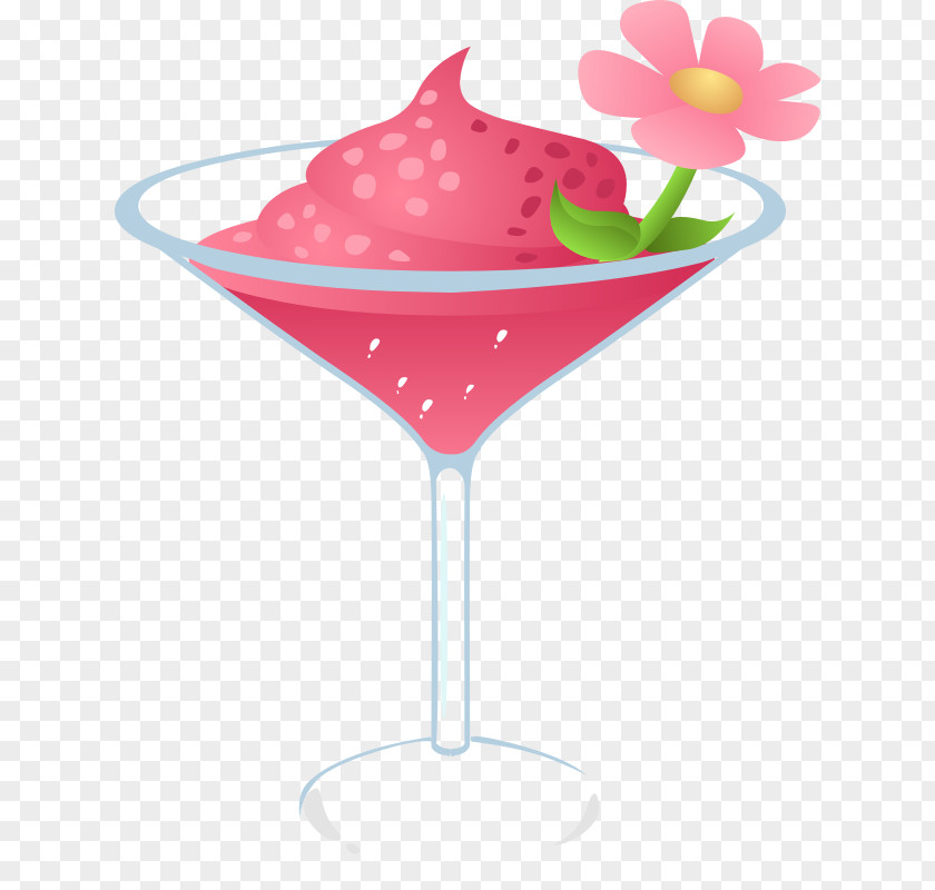 Drink Martini Cocktail Pink Lady Milkshake Wine PNG