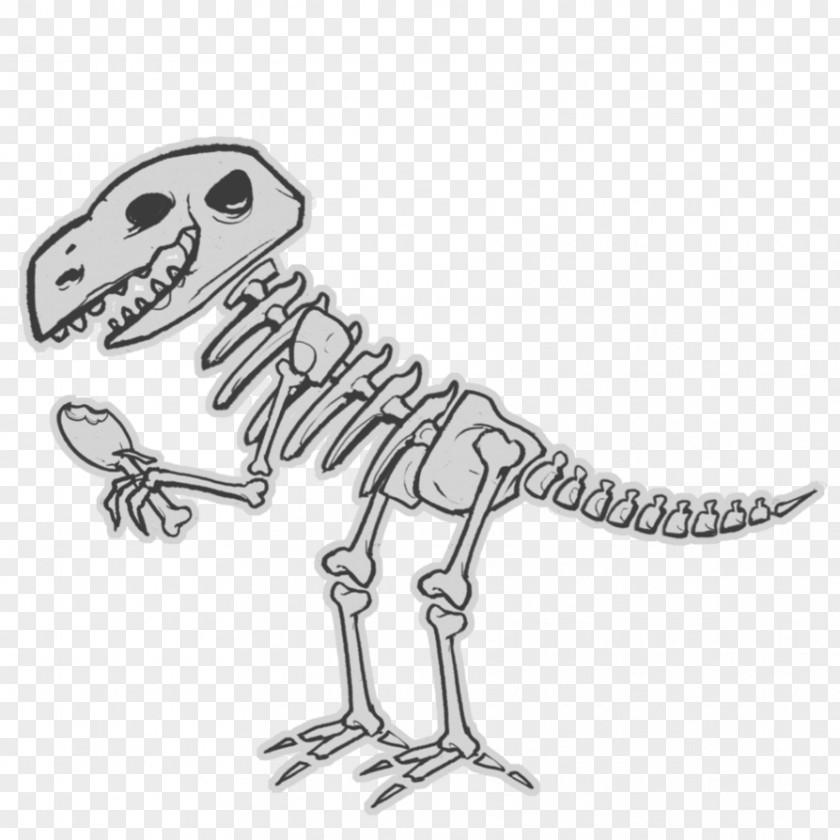 Dinosaur Skeleton Cliparts World Tyrannosaurus Velociraptor Triceratops Clip Art PNG