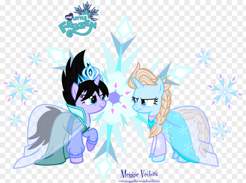 Good Vs Evil Pony Elsa Anna Drawing PNG