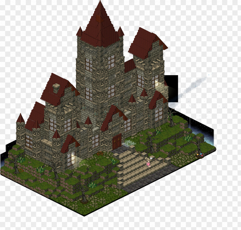 House Habbo Haunted Sulake Castle PNG