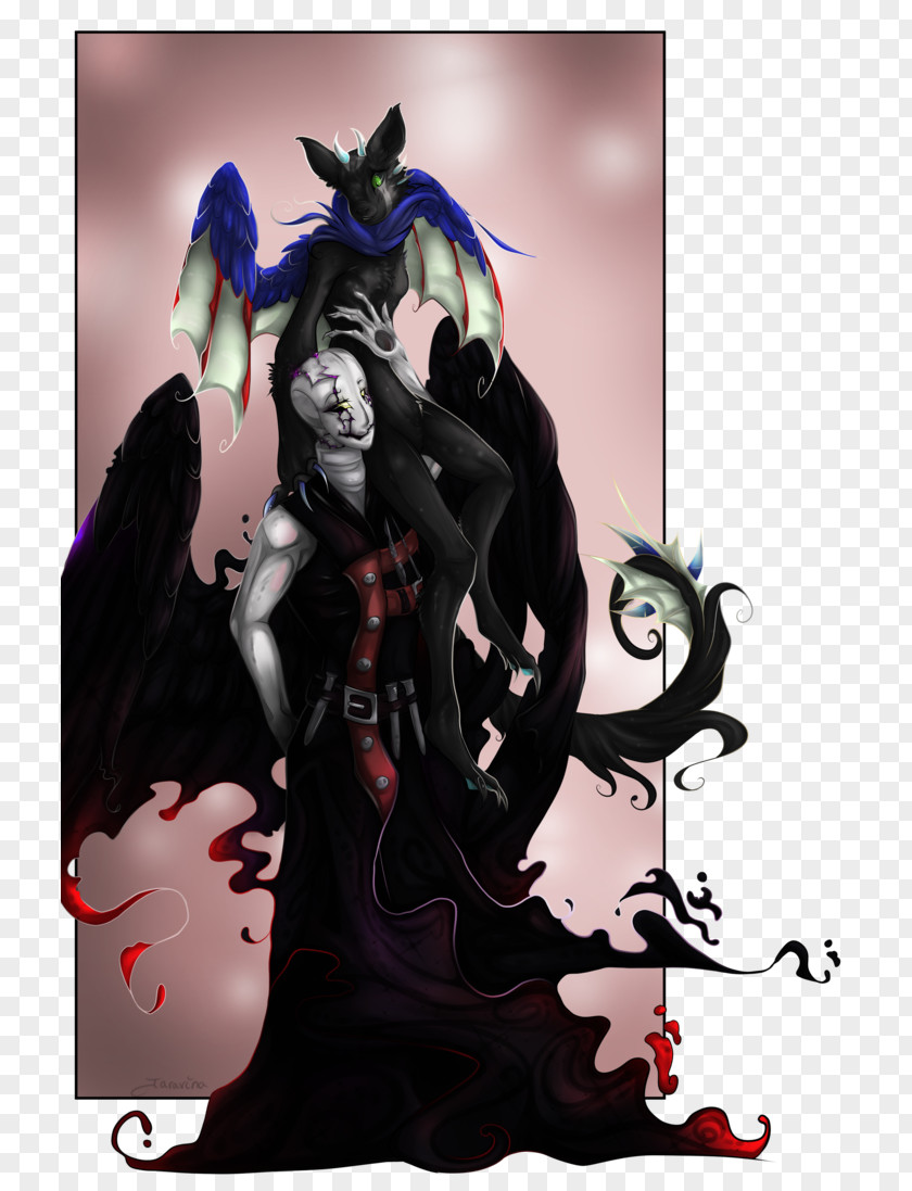 Supernatural Illustration Legendary Creature Black Hair Fiction PNG