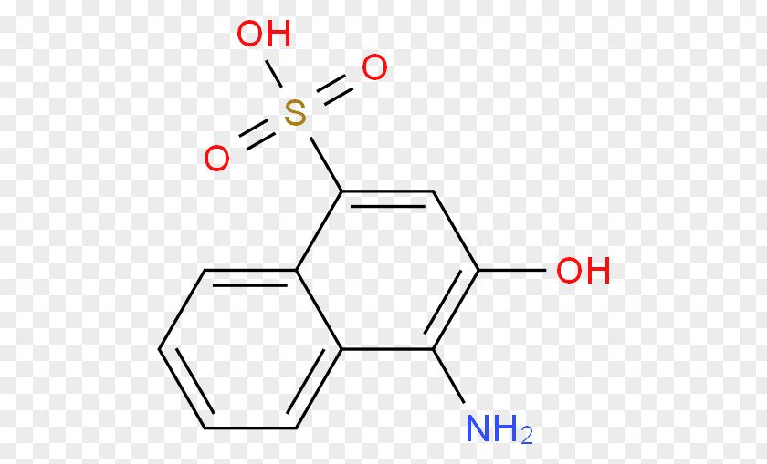 1naphthol8amino36disulfonic Acid Chemical Formula Molecule Molecular Chemistry Indole PNG