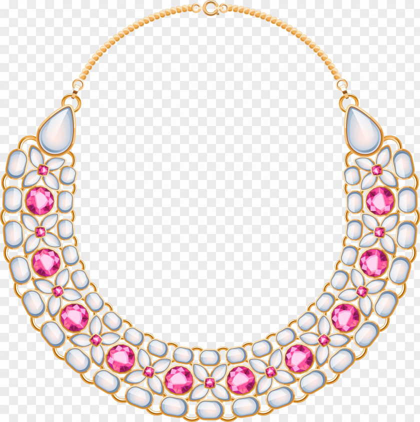 Dazzling Jewelry Diamond Necklace Jewellery Gemstone Stock Photography PNG